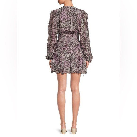 ROCOCO SAND Kian Mini Dress XS Lilac - Picture 4 of 6